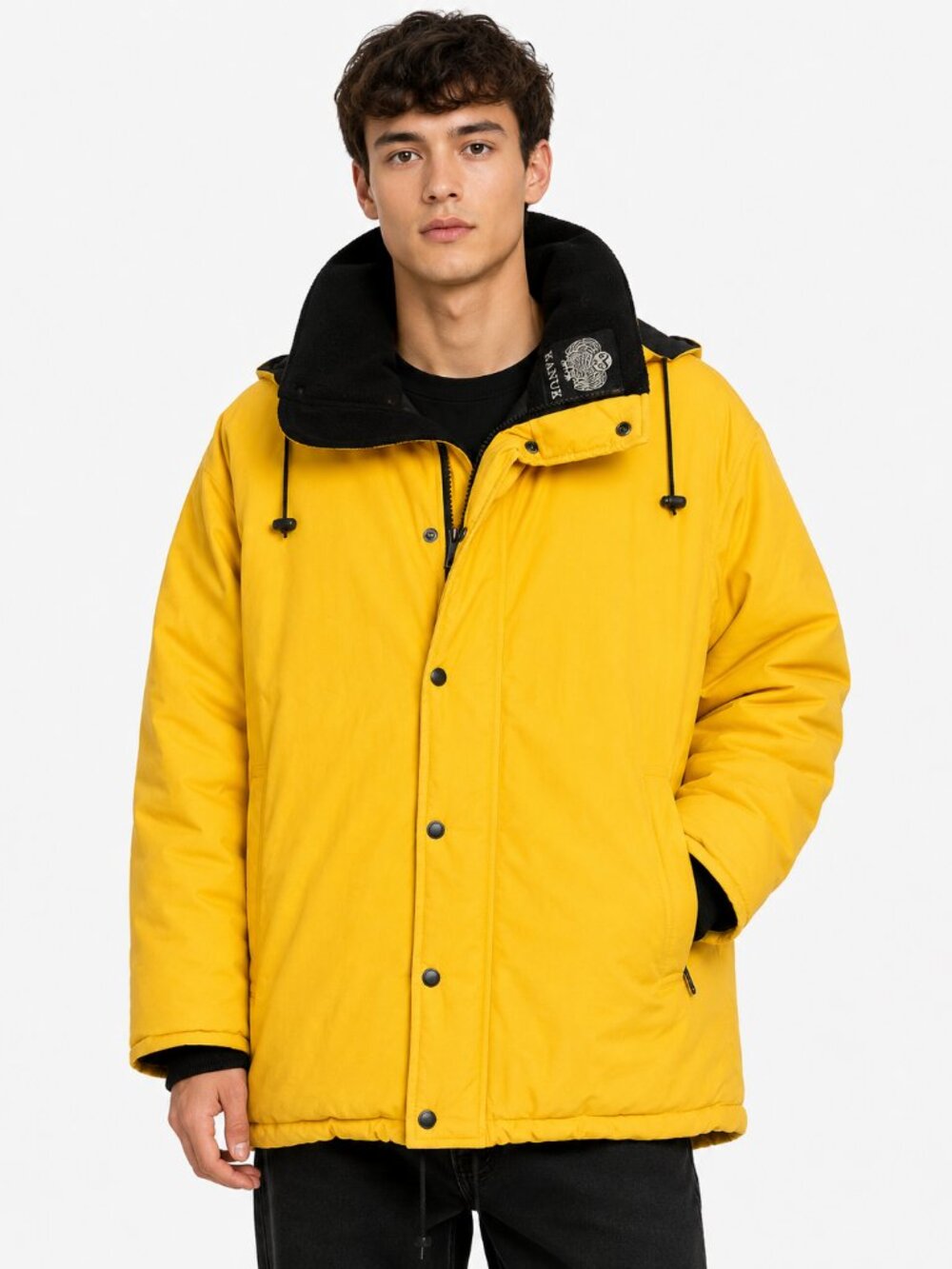 Vintage Kanuk Bright Yellow Winter Parka Coat - Size 1